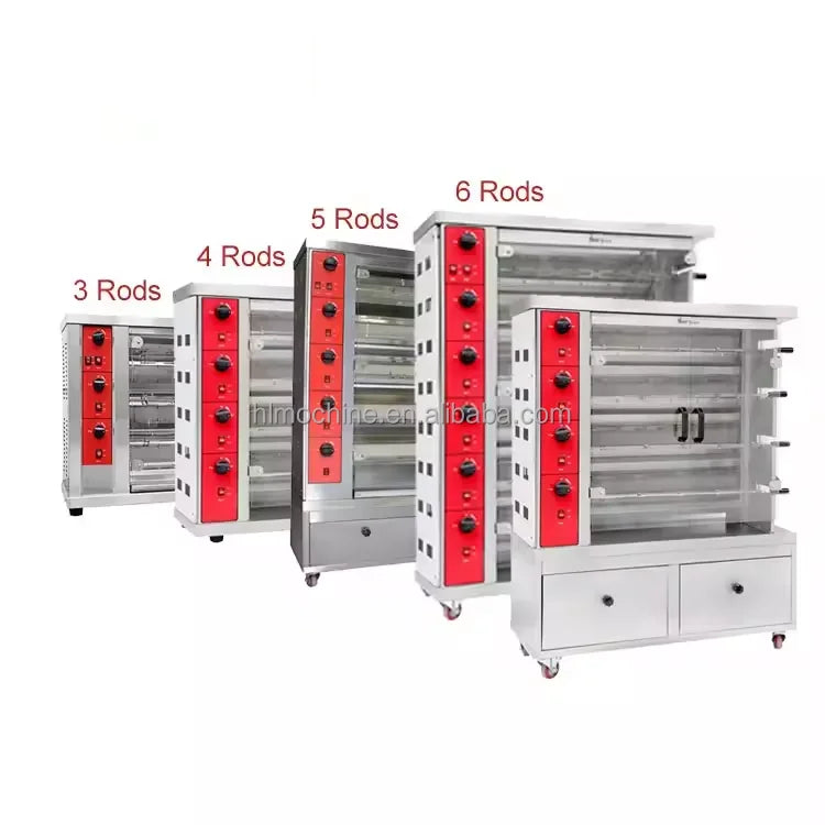 Commercial Gas Rotisseries Chicken Oven Chicken Roasting Machine H-G6 H-3P