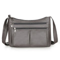 Factory Wholesale Vintage Portable Large Capacity Canvas Shoulder Nylon Crossbody Bag Chains Thread for Shopping Mommy Bags