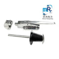 Minran SUS316 1178 Industrial Cam-lift Safety Latch Release Handle Lock Cold Room Door Lock Touch Control Ambidextrous Easy