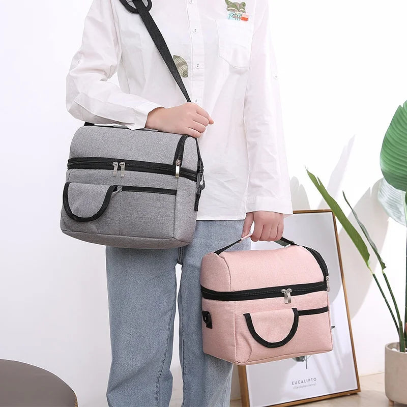 Wholesale Picnic Bags for Women Oxford Waterproof Lunch Box Bag Customized Colors Lunch Bsulatags