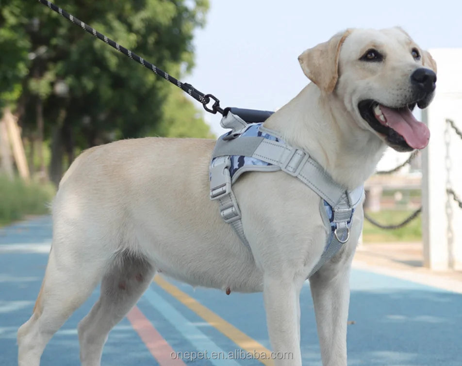 Breathable Pet Harness Reflective Dog Leash Chest Vest Medium Large Dog Chest Harness