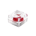 Wholesale Manufacturer Transparency Jewelry Packaging Acrylic Ring Case Earrings Box Hot Sale