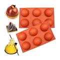 Manufacturer Wholesale Reusable Silicone Sphere Mould Hot Chocolate Bomb Mold