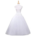 Wholesale 4-Layer Bridal Wedding Dress Petticoat 75D Hard Net Fabric Elastic Waist Underskirt with No Hoop 4 Layers Yarn