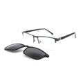 Hot Selling Unbreakable Stainless Steel Optical Frames Magnetic Metal Clip-On Sunglasses for Reading for Day-to-Day Use