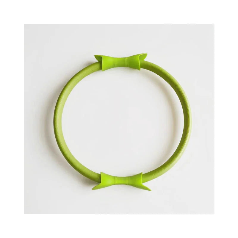 Magic Circle Pilates Fitness Circle Body Building Hoop Gym Professional Yoga Ring pink