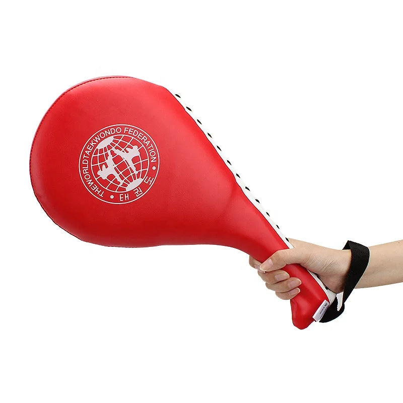 PU Durable & Breathable Customizable Color & Logo Foot Target Kick Pad for Kickboxing & Taekwondo Training