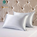 100% Mulberry Silk Pillowcase 22 Momme Pink Fashion for Home and Hotel Woven Solid Pattern