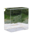 Large 10x10x5.5in Polished Acrylic Customizable Card Box Clear Modern DIY Wedding Reception Decoration Fundraiser Money Election