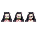 Hot Selling 200 Designs Kamado Nezuko Motion Stickers Anime 3D Lenticular Stickers for Laptop Car Wall