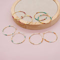 Go2boho Gold Plated Hoop Colorful Beaded Earring Women Handmade Boho Beach Gift Girl Fashion Jewelry Miyuki Seed Bead Earring