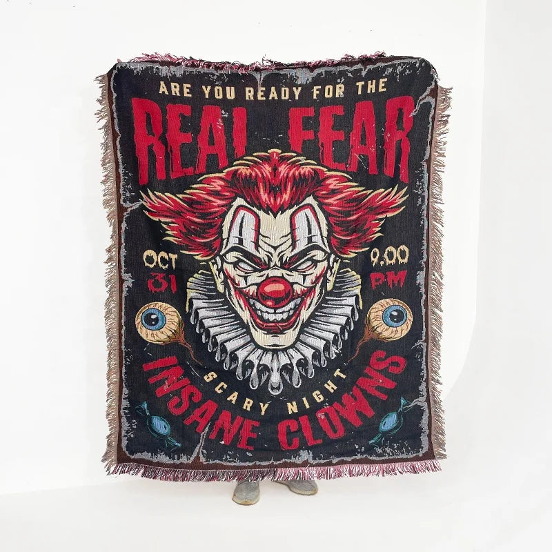 Custom Woven Blanket Tapestry Hoodies Sweater Throw Blankets