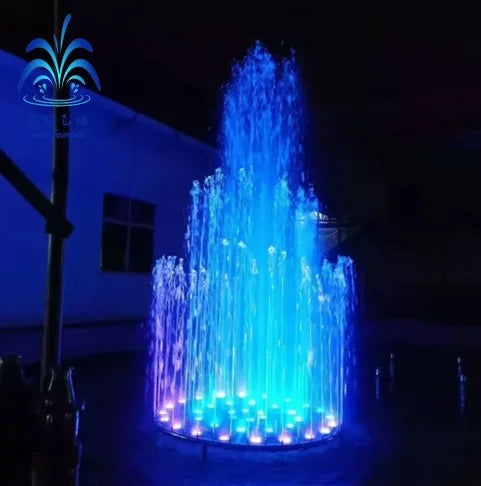 Customizable Professional Outdoor Stainless Steel Music Fountain 1m-2m Professional Design for Courtyard Use