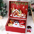 New Spot Christmas Three-dimensional Gift Packaging Box Empty Wholesale Christmas Eve Gift Box Decorative Gift Boxes