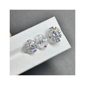 VVS1 D White Moissanite Stones GRA Oval Cut Moissanite Diamond Loose Gemstones for Rings