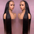 Straight 13x4 Lace Front Human Hair Wigs Malaysian Remy Human Hair Lace Frontal Wigs Transparent Lace Front Wigs for Black Women