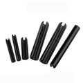 Black Oxide Metric Spring-Type Straight Pins-SlottedHeavy Duty Spring Pins GB879
