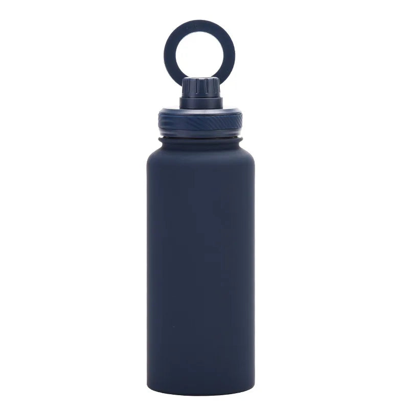Sports Insulated Stainless Steel Water Bottles Eco-Friendly Personalized Insulated Cups With Phone Holder