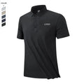 Customized ODM&OEM Breathable Casual Fashion Quick Drying Lightweight Polo Tshirt Stand Neck Wide Cuffs Sports XXL Spandex