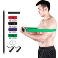 Portable Pilates Bar With Resistance Bands Of Different Loads