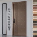 Yohome House Door China Top Supplier Luxury Wooden Pivot Entryway Door Modern Home Tall Exterior Doors