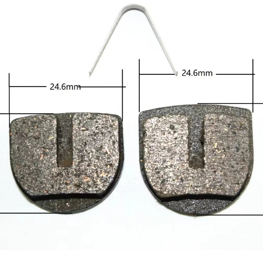MTB Bike Hydraulic Brake Pads for BMX Kids' Bikes & Road Bicycles Semi-Metallic Disc Brake Pads DIA160mm