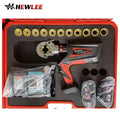 HEWLEE HL-300B 6T 5.0 18V High Power Capacity Battery Cordless Hydraulic Crimping Machine Copper Electric Crimping Tools