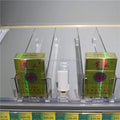 Hookei 25mm Plastic Pusher System Automatic Clear Retail Shelf Pusher for Tobacco Display Case Cigarette Shelf Pusher for Stores