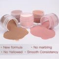Wholesale Price 30ML/jar Designed Logo Dip Powder Jar Clear Nail Dipping Powder Acrylic Powder 2 in 1