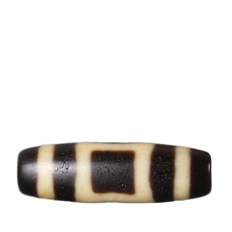 Wholesale DIY Fashion Jewelry Mixed Colors Barrel Natural Tibetan Agate Dzi Beads 10x30mm 1626346