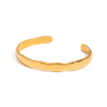 Jieding European American Style Titanium Steel Fashion Bangle Durable Folded Wearing Stainless Steel Cross-Border Jewelry