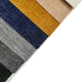 M&Y Wholesale Jacquard Woven Polyester Sofa Linen Fabric Roll Many Colors Thicken Upholstery for Cushion Dyed Pattern