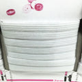 Maoyuan Brand Polyester+Latex 25mm Thickness 20mm Width 6mm Elastic Band Pantone Color Custom Printed Thin Flat White Webbing