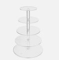 Counter Top clear Acrylic Cake Display Stand Holder for Party