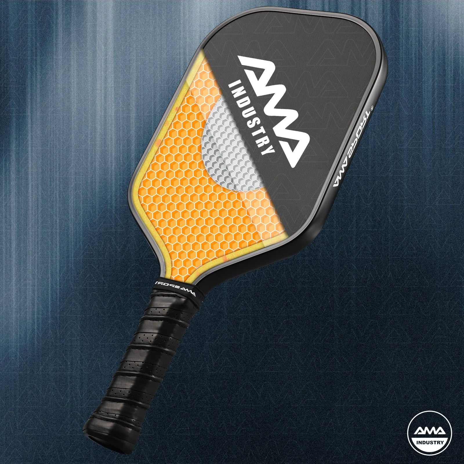 Custom Edgeless Rough Surface T700 Carbon Pickleball Paddle with HD 19.6mm Core