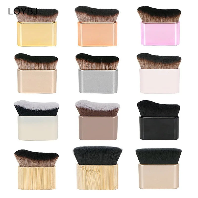 Self Tanning Kabuki Foundation Brush Body Makeup Brushes Applicator Liquid Foundation Concealer Cream Bronzer Brush for Body
