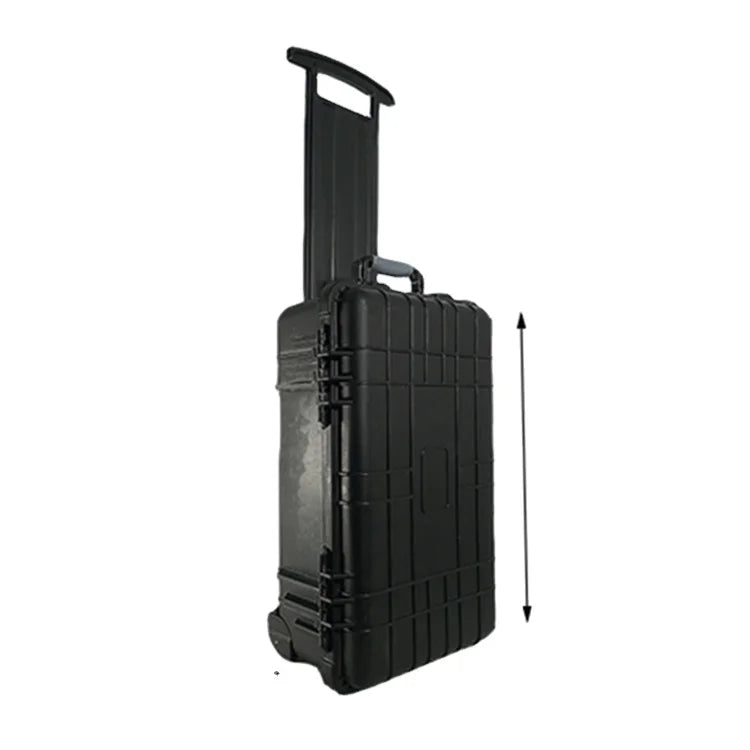 DPC112 560*350*230mm Plastic Transport Box With Wheels