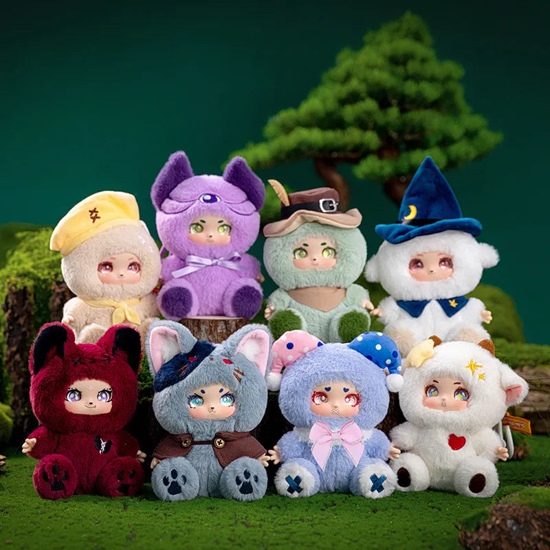 CHIQUE Vinyl Face Plush Doll Action Figures Collectible Toys Plush Keychain Blind Single Box Cute Figures Collectible Toys