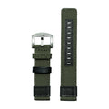 22mm Sailcloth Canvas Leather Nylon Leather Watch Straps Leather Strap