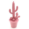 Macaron Pink Cactus Home Study Dining Room Succulent Pot Resin Ornaments Cactus Home Decor