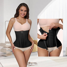 High Compression Tummy Control Faja Cinturilla Waist Trainer Breathable Colombian Girdles Corset Curved Girdles for Women