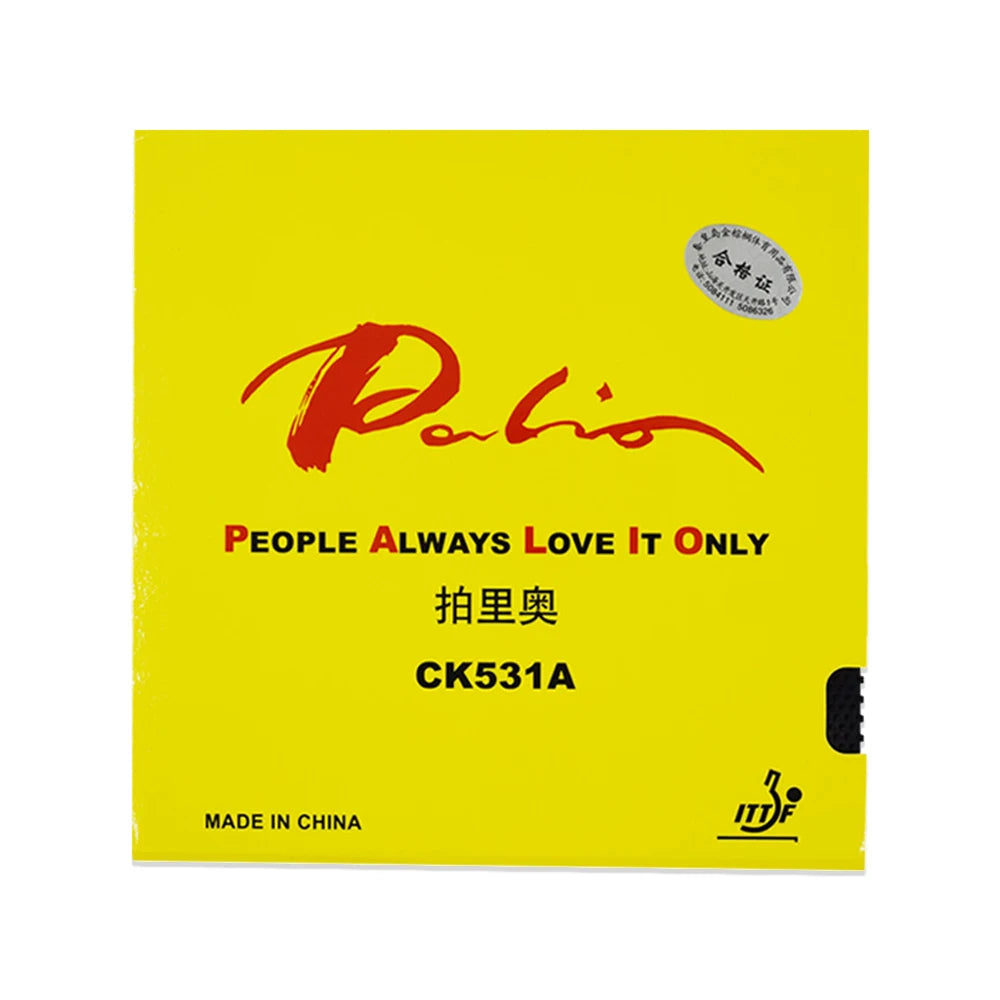 Palio CK531A Professional Long Pimple Rubber OX Ping Pong Racket  Rubber Without Sponge