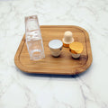 Wholesale 110ml 150ml Clear Square Shape Reed Diffuser Glass Bottle with Cork