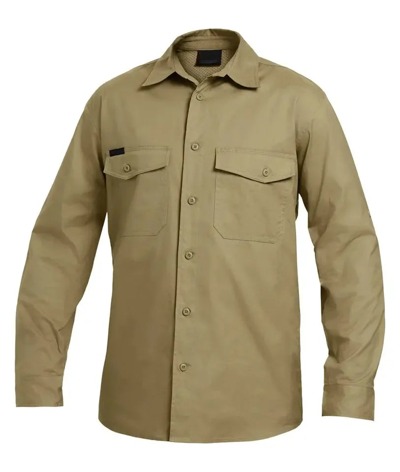 Leesourcing Factory Certified 100% Cotton Anti-Static Waterproof Men's Uniform Welding Shirt