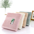 Factory Price Woven Bamboo Fiber Towel Custom Logo Bath Towel Super Soft Eco-Friendly