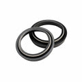 K-tech Pair of Fork Dust Seal Covers Compatible with Gas Gas MC-F 250 21-24 for NOK