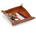 Free Samples Products Custom Logo Mini Pu Leather Jewellery Key Storage Tray