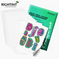 Custom Clear Adhesive Waterproof PET Sticker Private Label Packaging for Supermarket Promotion Grocery Warranty Included