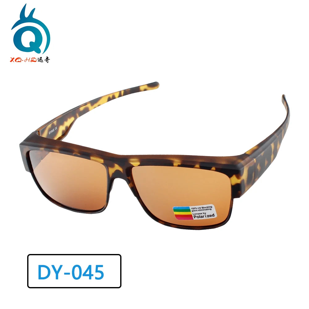 New Hot Sale UV400 Polarized Windproof Driving Fishing Fit Over Sunglasses