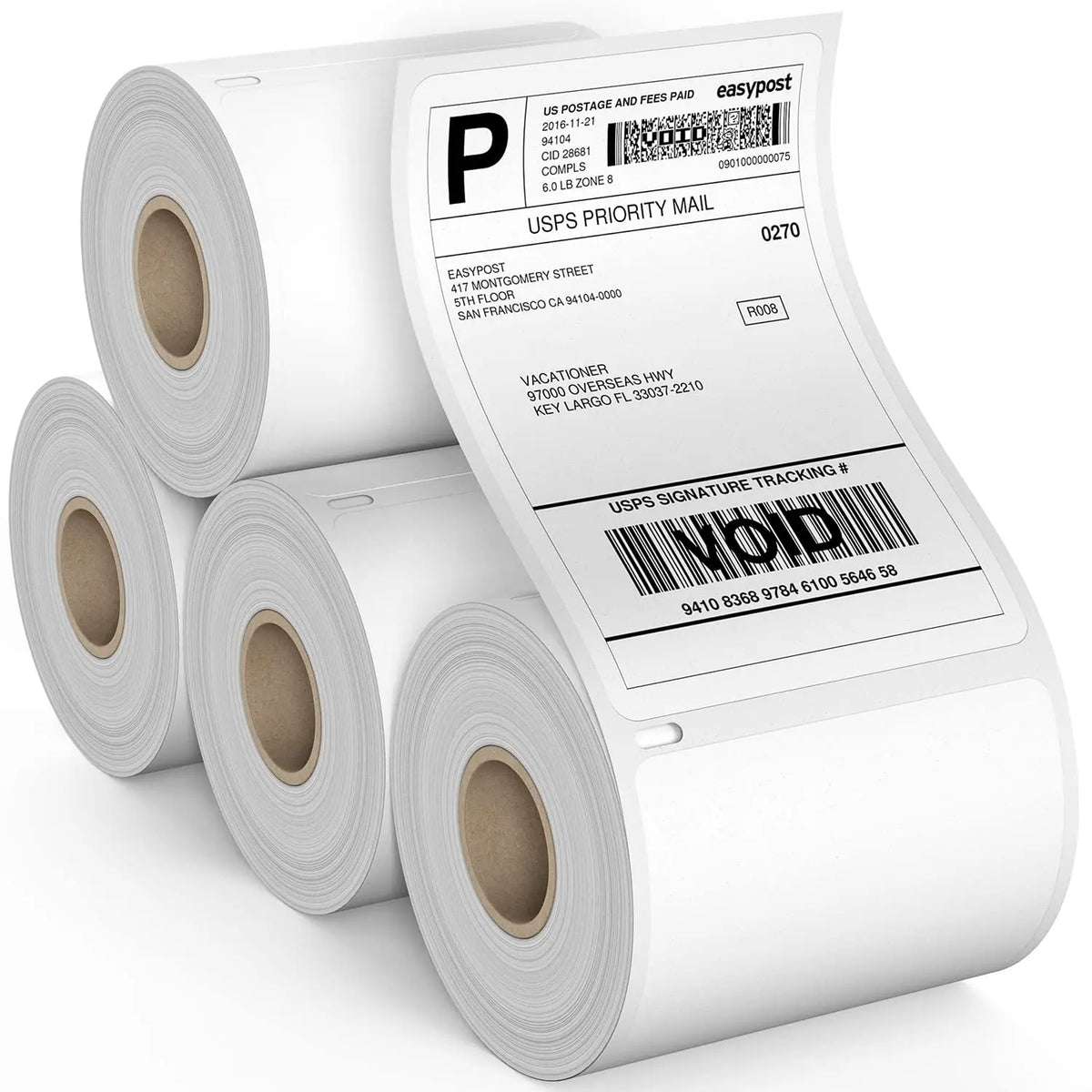 Thermal 4x6 Labels Shipping Label 4x6 Fanfold 4" X 6" Direct Thermal Labels